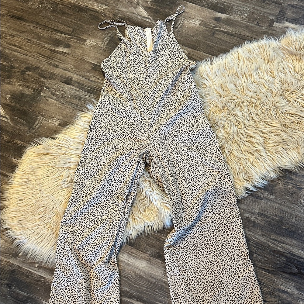 SHEIN Animal Print Jumpsuit